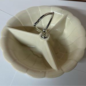 Vintage MCM Cali Pottery Relish Tray